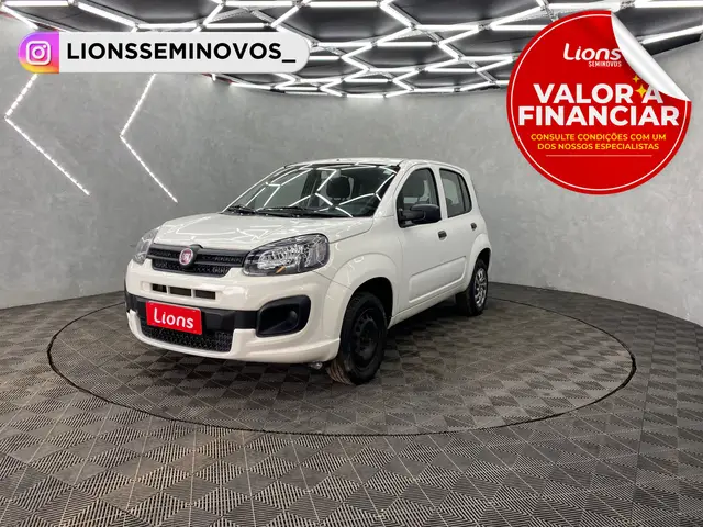 Carro Fiat Uno 2020 Attractive 1.0 8V (Flex) 4p