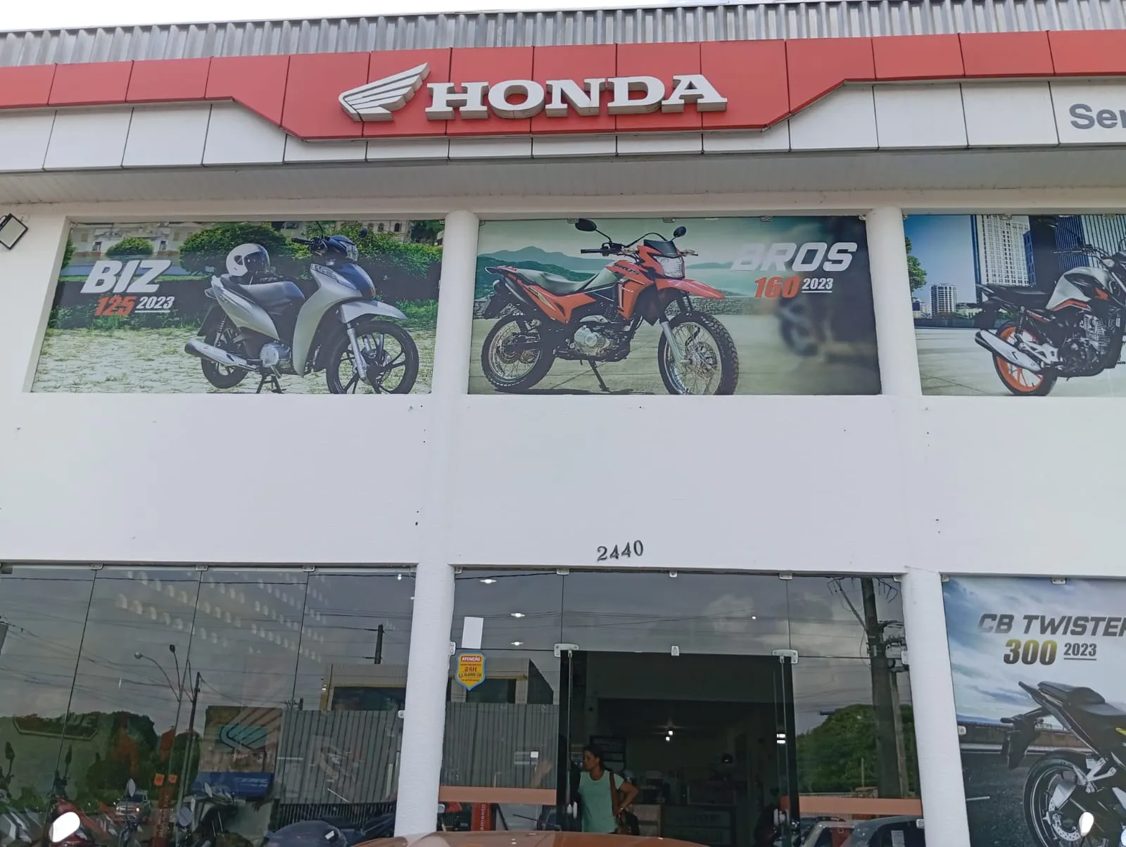 Fachada da loja SERGIPANA MOTOS LTDA - Estância - SE
