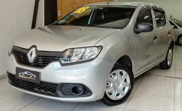 Carro Renault Sandero 2018 Authentique 1.0 12V SCe (Flex)