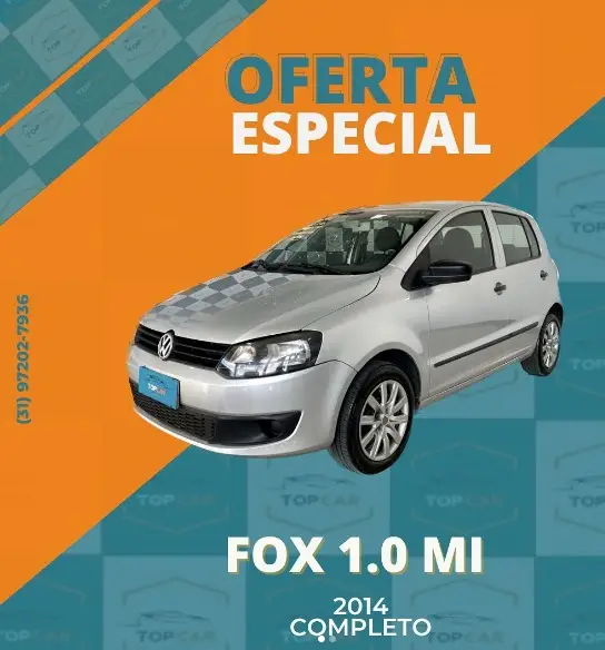 Carro Volkswagen Fox 2014 1.0 TEC (Flex) 4p
