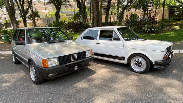 A década de 1980, bem como Uno e 147, marcaram os fãs dos carros divertidos de guiar 