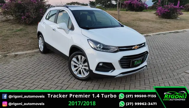 Carro Chevrolet Tracker 2018 Premier 1.4 Turbo (Aut) (Flex)