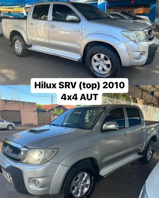 Carro Toyota Hilux Cabine Dupla 2010 Hilux SR 4x4 3.0 (cab. dupla)