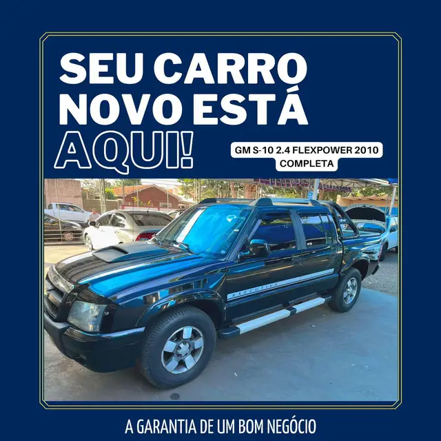 Carro Chevrolet S10 Cabine Dupla 2010 S10 Executive 4x2 2.4 (Flex) (Cab Dupla)