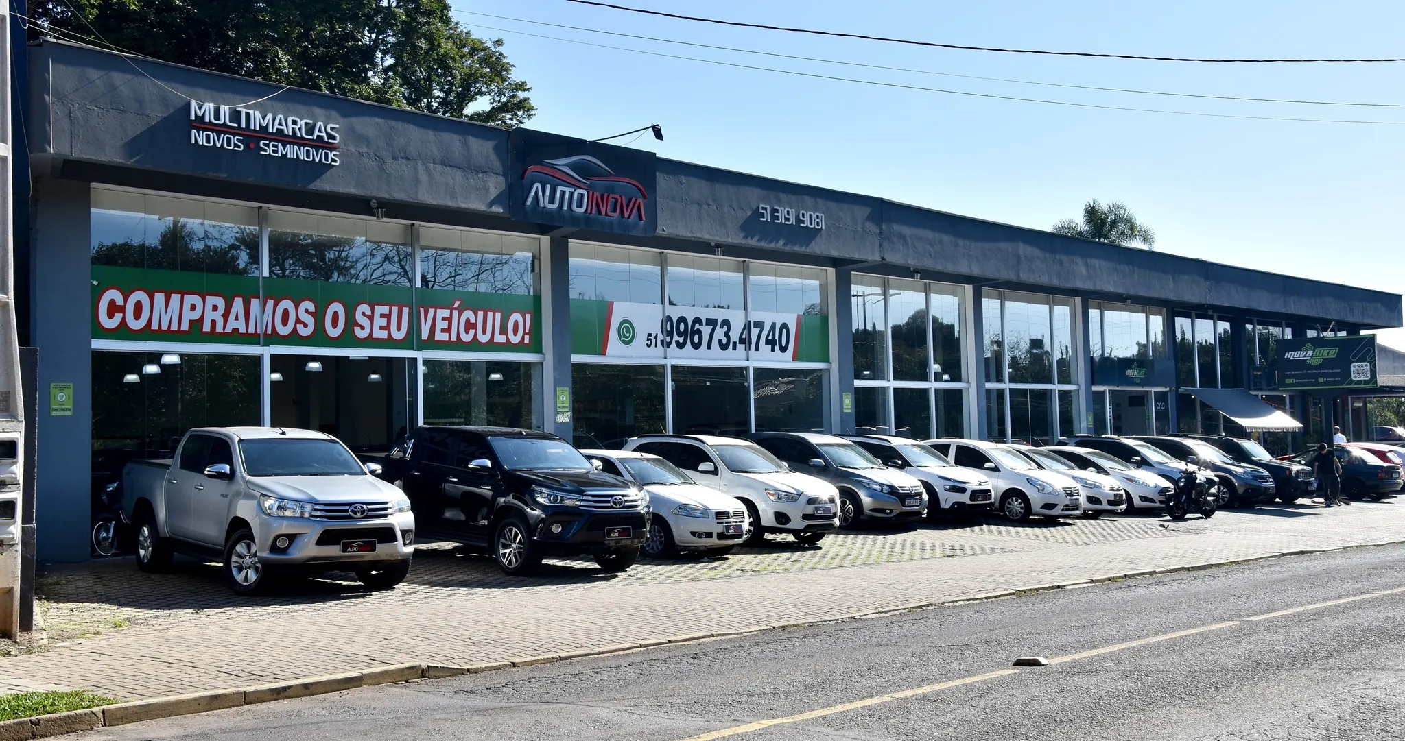 Fachada da loja Auto Inova - Ivoti - RS