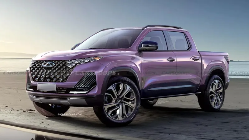 Chery confirma picape média rival de S10 com cara de Tiggo