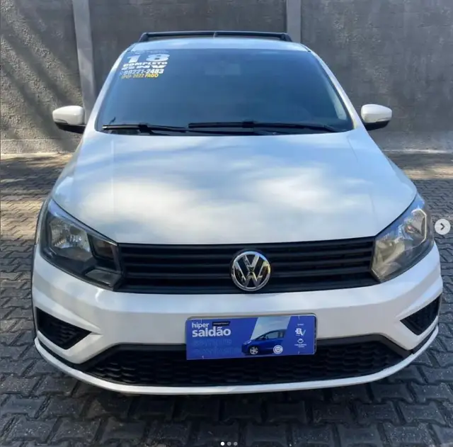 Carro Volkswagen Saveiro 2018 Robust 1.6 MSI CS (Flex)