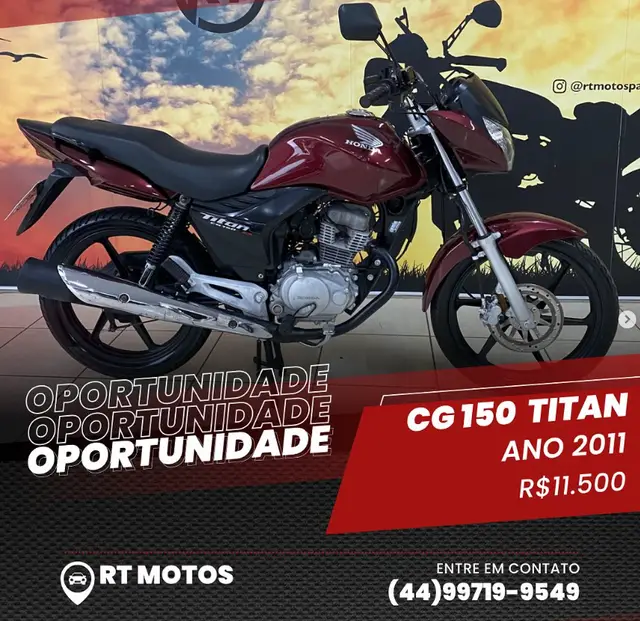 Carro Honda CG 150 2011 Titan ESD Mix