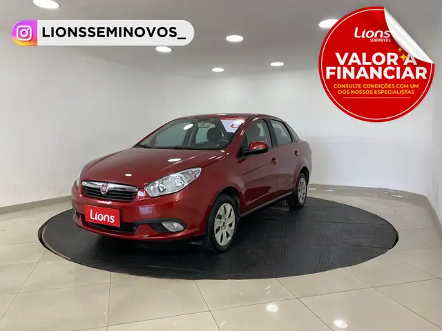 Carro Fiat Grand Siena 2016 Evo Attractive 1.4 8V (Flex)