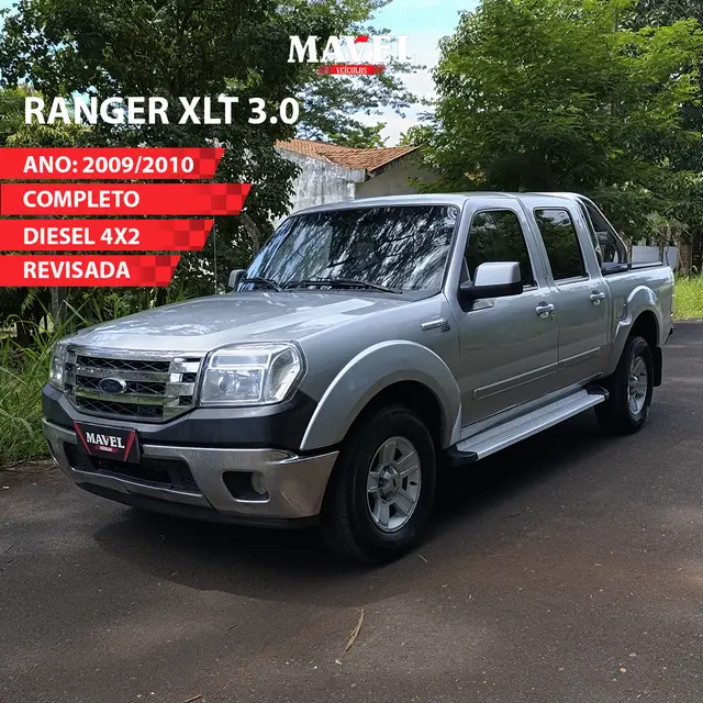 Carro Ford Ranger Cabine Dupla 2010 Ranger XLT 4x2 3.0 (Cab Dupla)