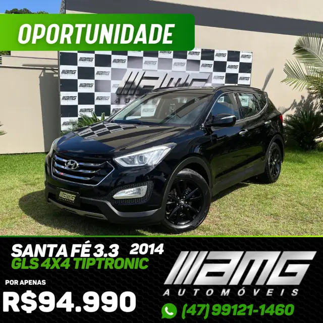 Carro Hyundai Santa Fe 2014 GLS 3.3L V6 4x4 (Aut) 5L