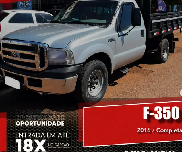 Carro Ford F-350 2011 F350 (Cabine Dupla) 4p