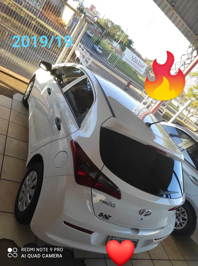 Carro Hyundai HB20 2019 1.0 Unique (Flex)