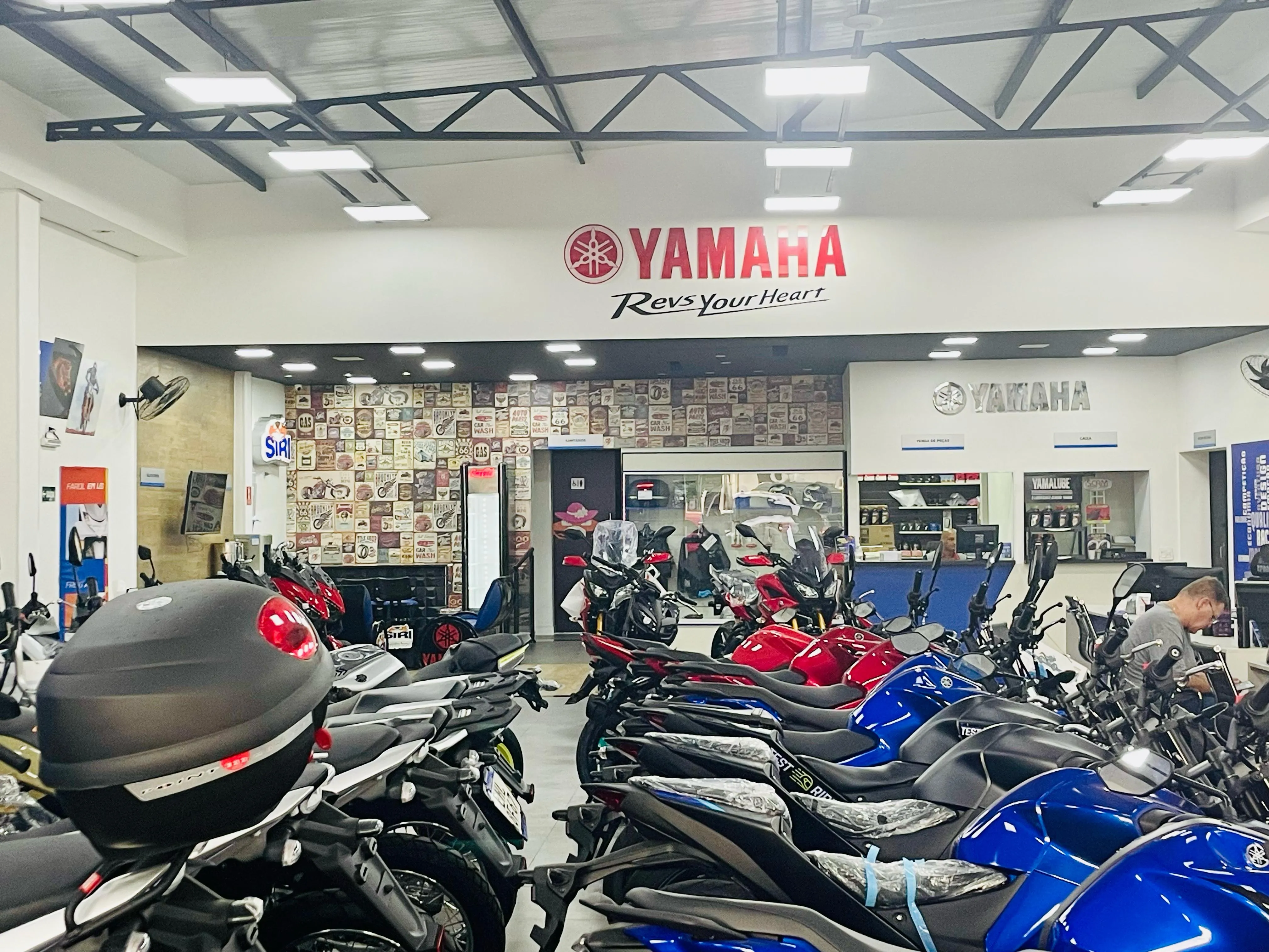 Fachada da loja SIRI MOTOS YAMAHA - São Paulo - SP