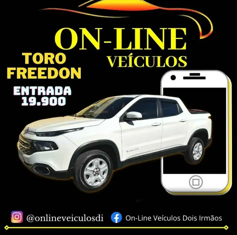 Fiat Toro Freedom 1.8 AT6 4x2 (Flex)