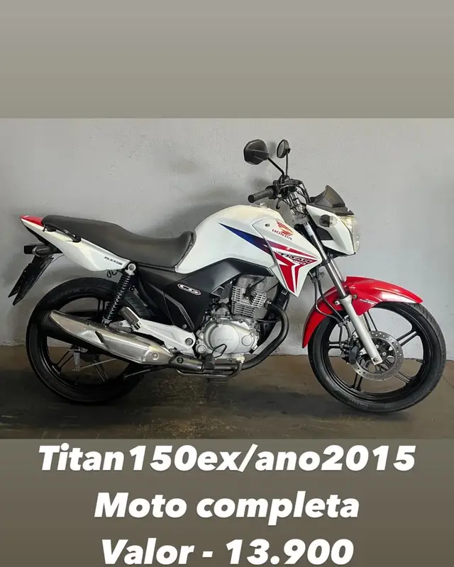 Carro Honda CG 150 2015 Titan EX (Flex)
