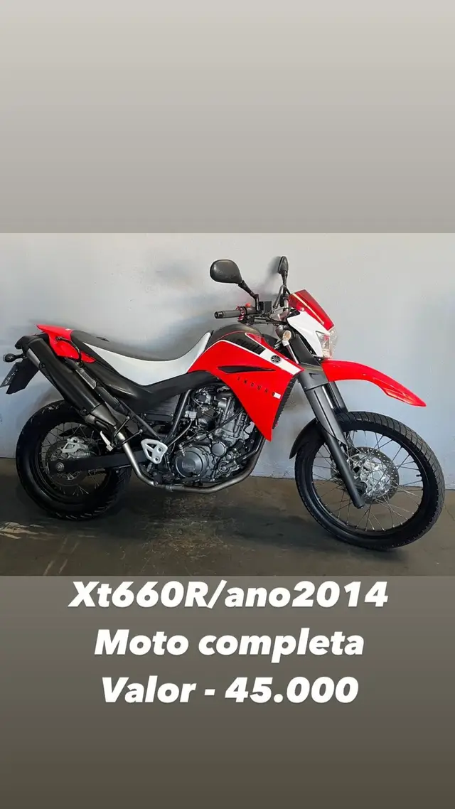 Carro Yamaha XT 660 R 2014 660 cc
