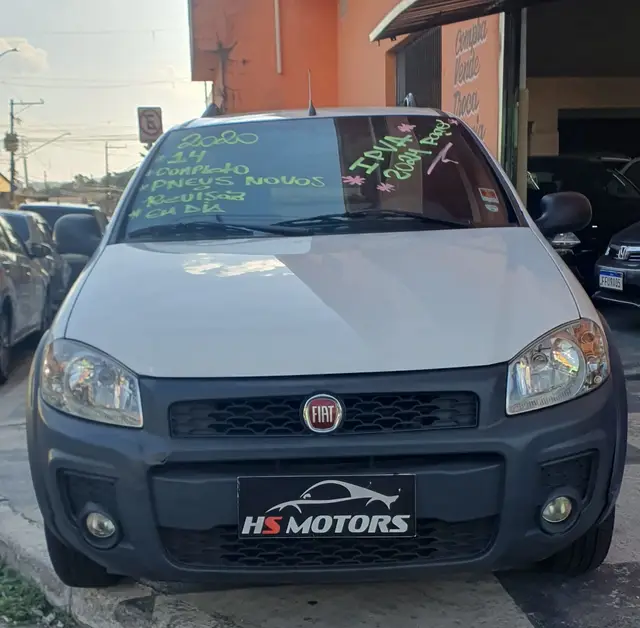 Carro Fiat Strada 2020 Hard Working 1.4 (Flex) (Cabine Simples)