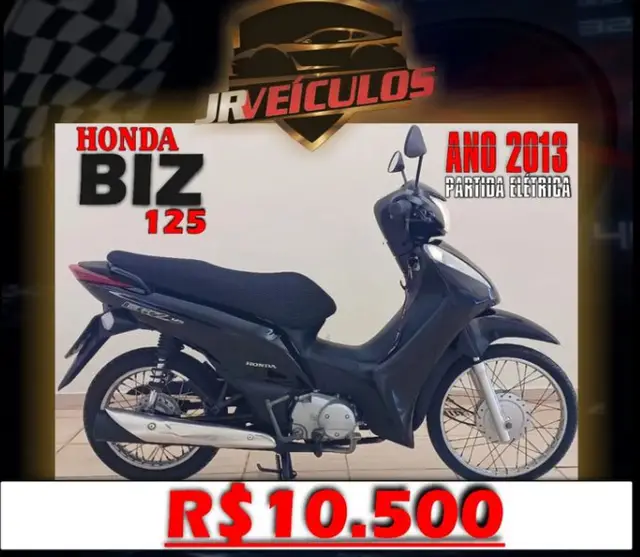 Carro Honda Biz 125i 2013 EX
