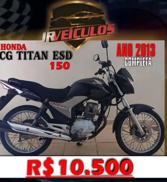Moto Honda CG 150 2013 Titan ESD Mix