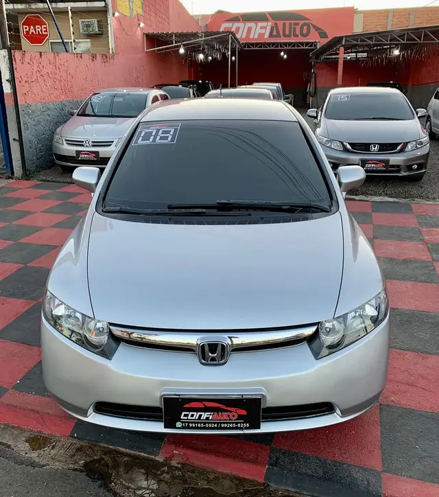 Carro Honda Civic 2008 New  LXS 1.8