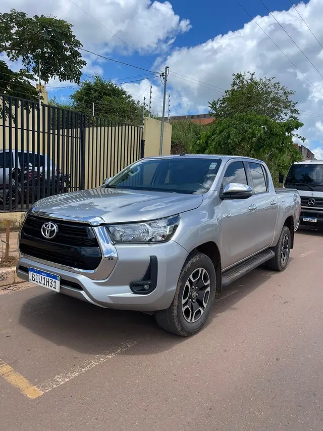 Carro Toyota Hilux Cabine Dupla 2021 SRV 2.8 TDI CD 4x4 (Aut)