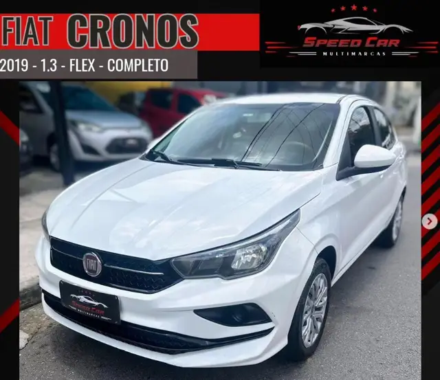 Carro Fiat Cronos 2019 1.3 Firefly (Flex)