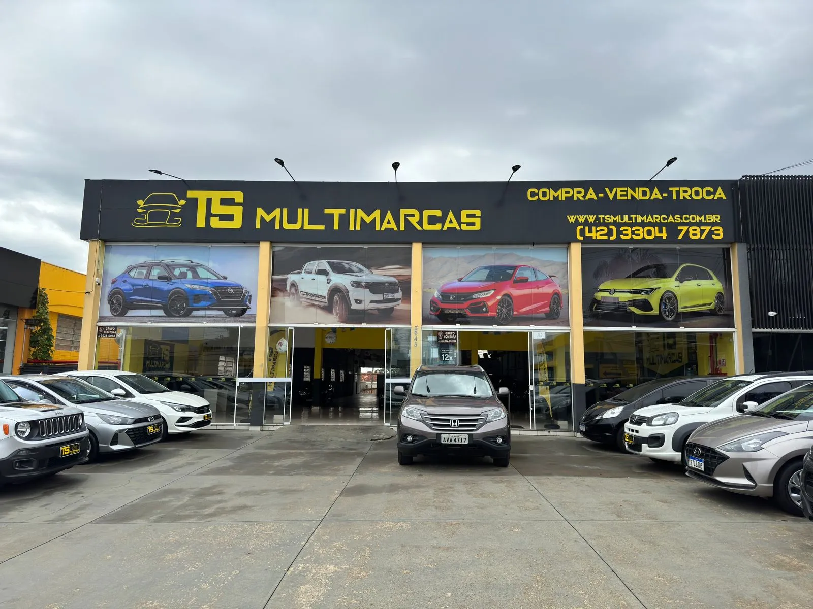 Fachada da loja Veículos à venda em TS MULTIMARCAS - Guarapuava - PR | Mobiauto