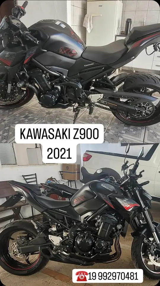 Moto Kawasaki Z 900 2021 Z 900