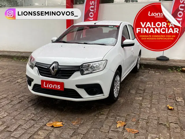 Carro Renault Logan 2020 Zen 1.0 12V SCe (Flex)