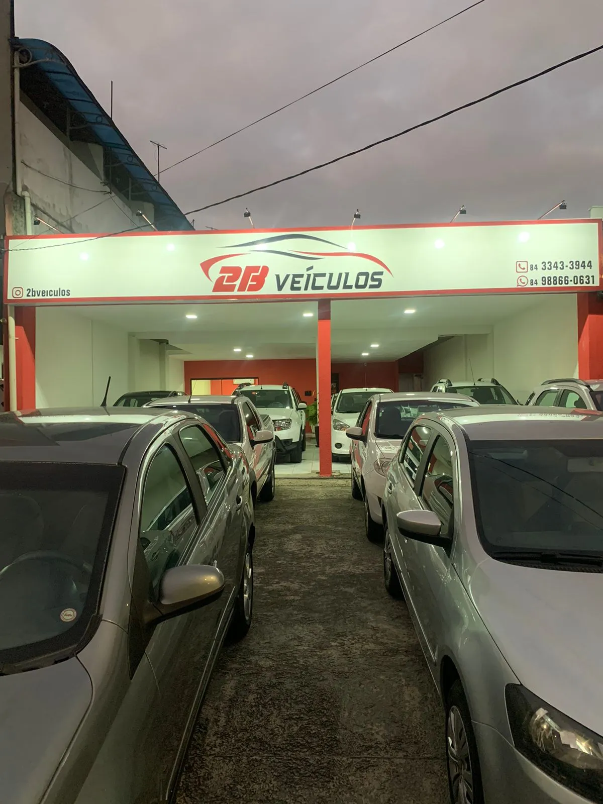 Fachada da loja Veículos à venda em 2B VEICULOS PARNAMIRIM - Parnamirim - RN | Mobiauto
