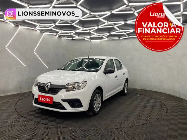 Carro Renault Logan 2021 Life 1.0 12V SCe (Flex)