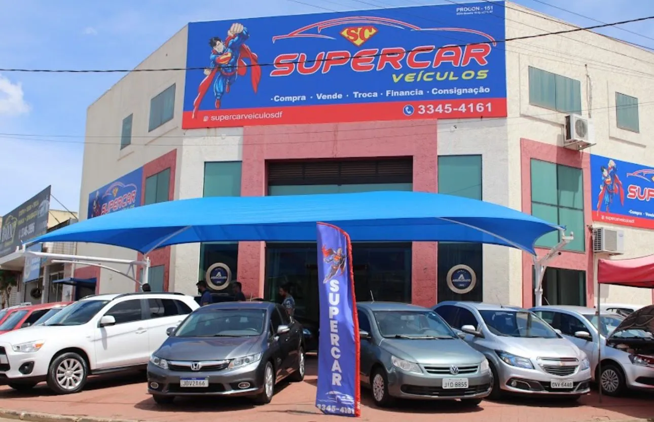 Fachada da loja SUPERCAR VEICULOS - Brasília - DF