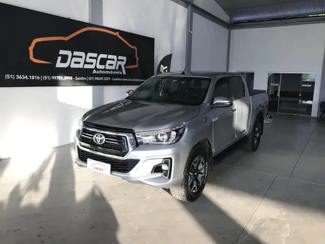Carro Toyota Hilux Cabine Dupla 2019 Hilux 2.8 TDI SRX CD 4x4 (Aut)