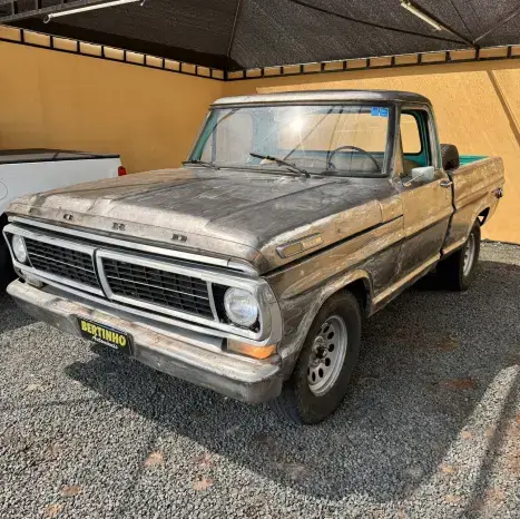 Carro Ford F-100 1985 F100 3.6