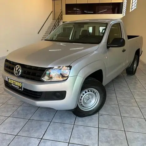 Carro Volkswagen Amarok 2015 2.0 CD 4x4 TDi Trendline