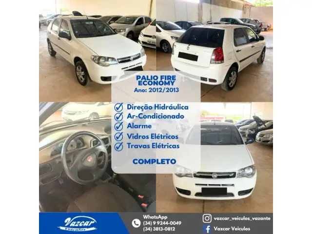 Carro Fiat Palio 2013 Fire 1.0 8V (Flex) 2p