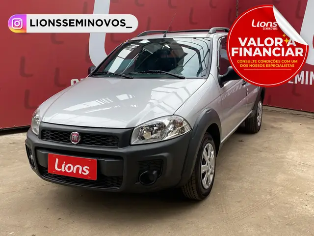 Carro Fiat Strada 2018 Hard Working 1.4 (Flex) (Cabine Estendida)