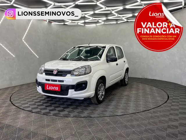 Carro Fiat Uno 2021 Attractive 1.0