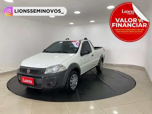 Carro Fiat Strada 2018 Hard Working 1.4 (Flex) (Cabine Simples)