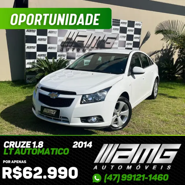 Carro Chevrolet Cruze 2014 LT 1.8 16V Ecotec (Aut)(Flex)