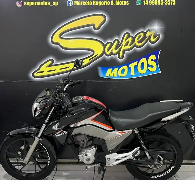 Moto Honda CG 160 2018 Titan