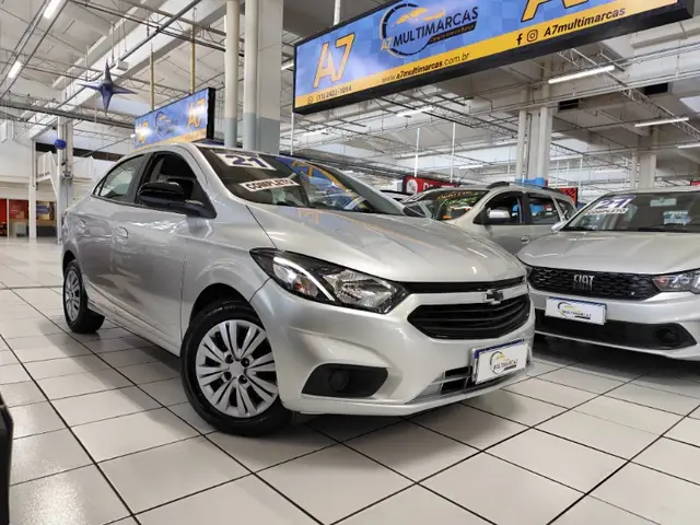 Carro Chevrolet Joy Plus 2021 Plus 1.0 8V Black Edition (Flex)