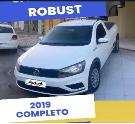 Carro Volkswagen Saveiro 2019 Robust 1.6 MSI CS (Flex)