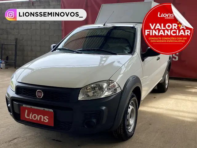 Carro Fiat Strada 2020 Hard Working 1.4 (Flex) (Cabine Simples)