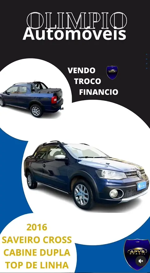 Carro Volkswagen Saveiro 2016 Cross 1.6 16v MSI CE (Flex)