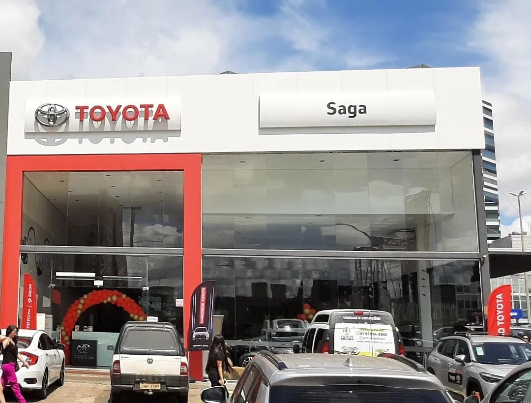 Fachada da loja Veículos à venda em Saga Toyota Asa Norte - Brasília - DF | Mobiauto