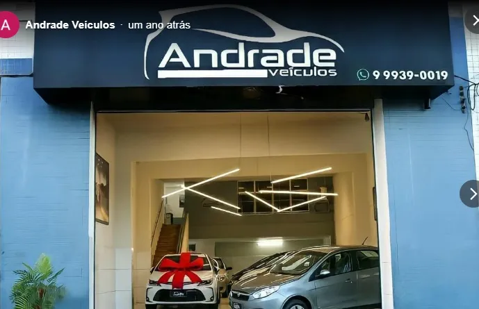 Fachada da loja Veículos à venda em ANDRADE VEICULOS CG - Campina Grande - PB | Mobiauto
