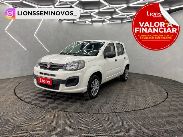 Carro Fiat Uno 2020 Attractive 1.0 8V (Flex) 4p
