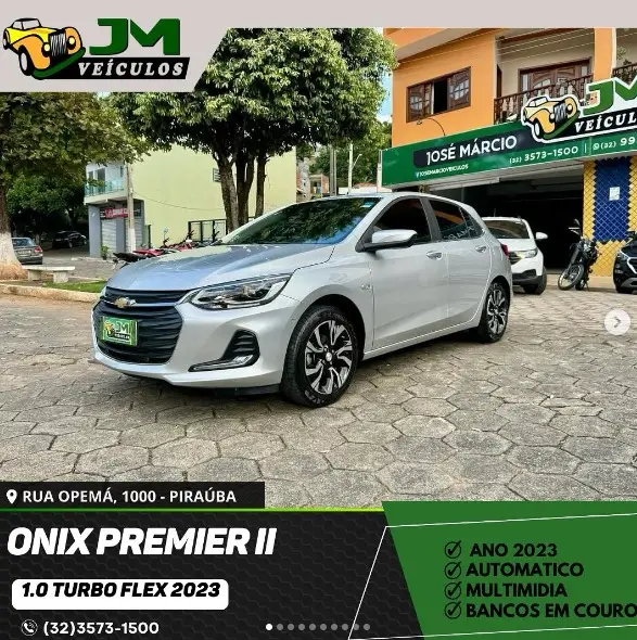 Carro Chevrolet Onix 2023 Premier 1.0 Turbo (Aut.)